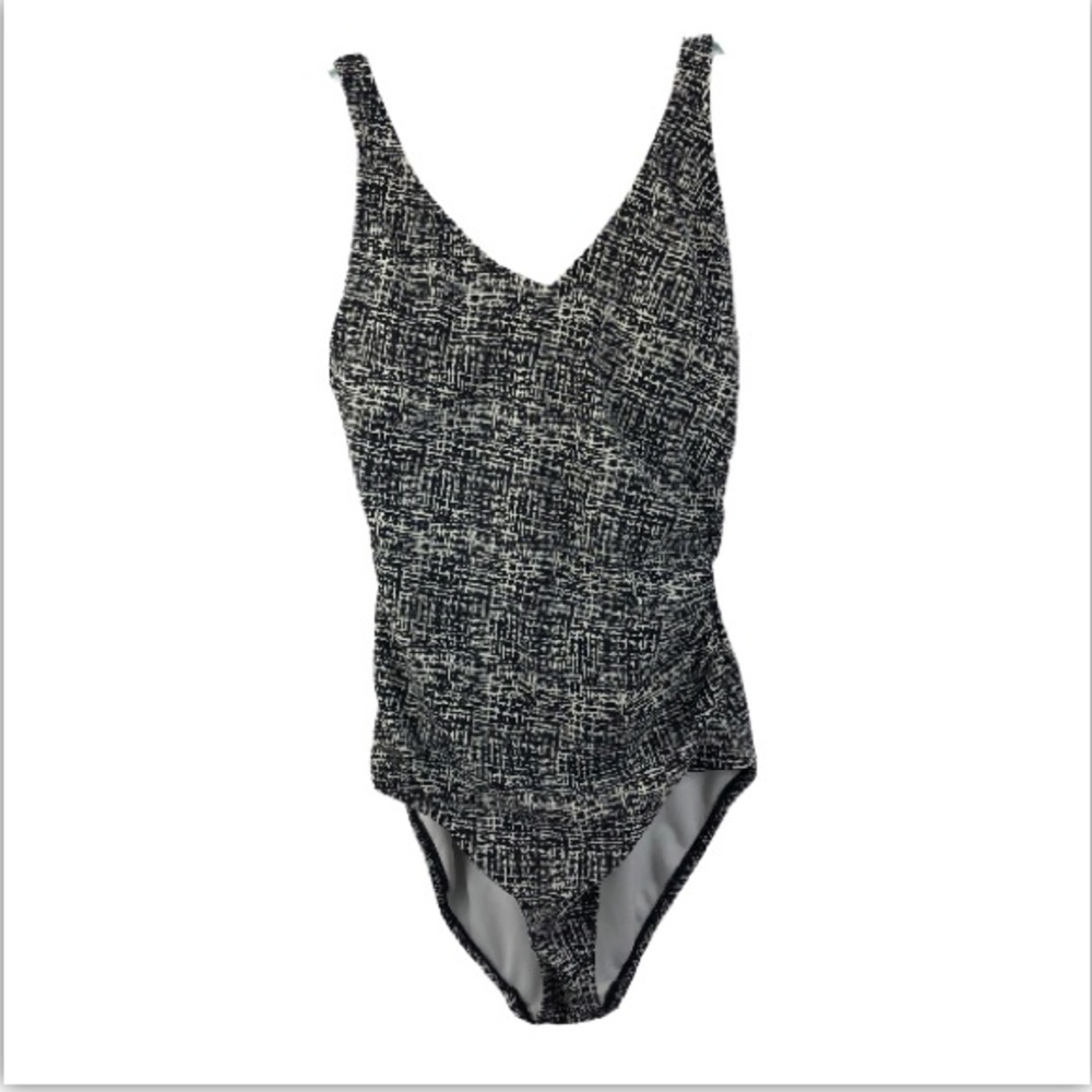 Speedo Side Ruched One Piece Swimsuit